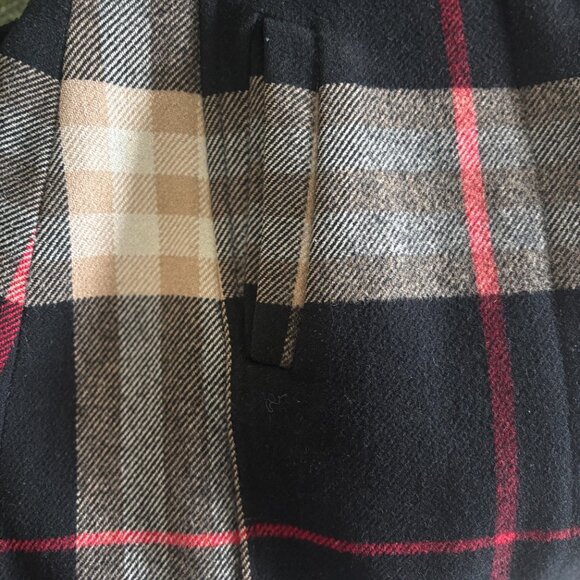 Plaid cashmere wool coat - Picture 12 of 14
